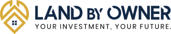 Land By Owner corporate logo with tagline